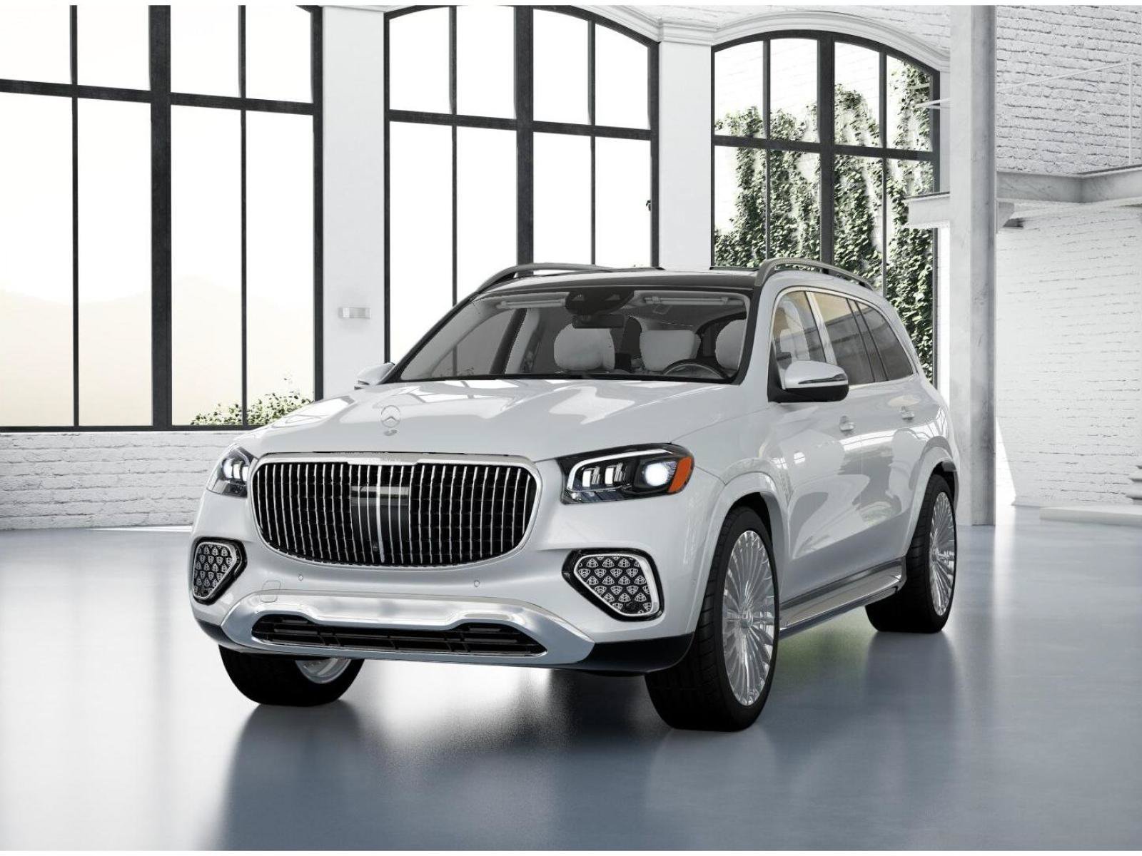New 2026 MANUFAKTUR Moonlight White Metallic Mercedes-Benz Maybach GLS 600 image 41