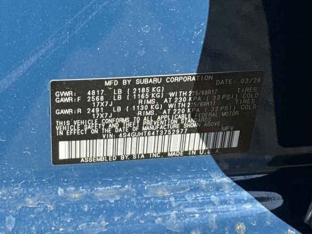 Used 2026 Blue Subaru Wilderness image 31