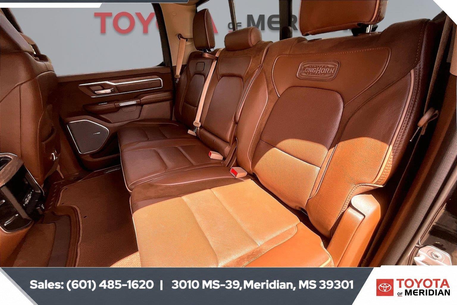 Used 2021 Diamond Black Crystal Pearlcoat Ram Longhorn image 19