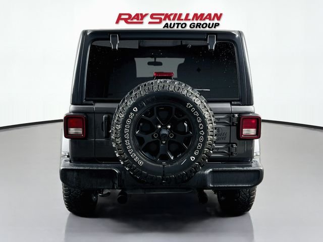 Used 2022 Gray Jeep Unlimited Willys image 6