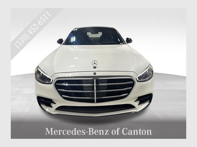 Certified Used 2021 White Mercedes-Benz S 580 image 1