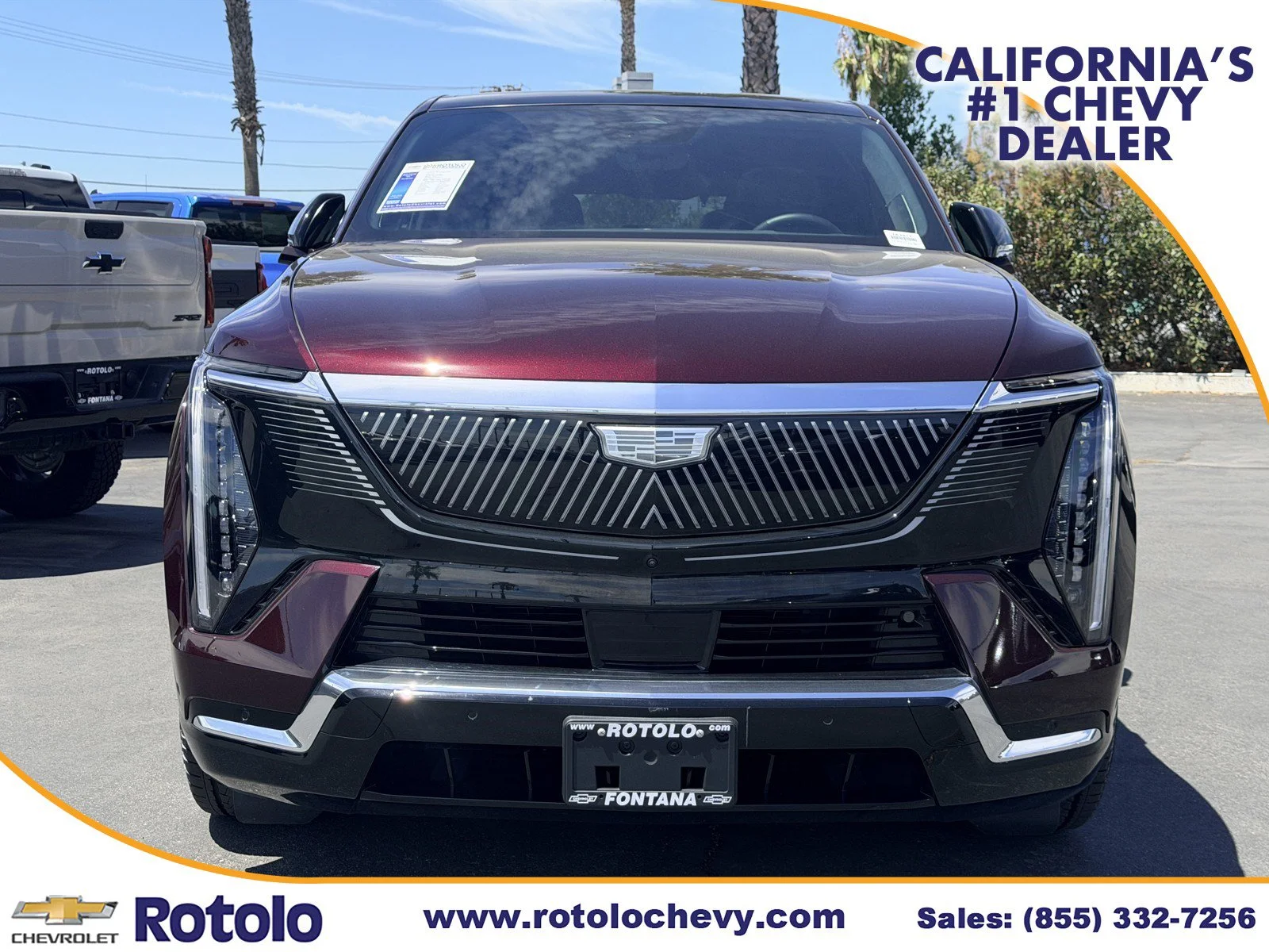 Used 2025 Cadillac Escalade IQ Luxury 2 with VIN 1GYTEDKL4SU108883 for sale in Fontana, CA