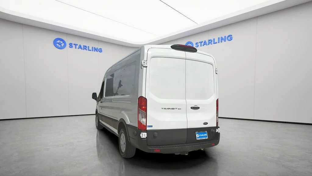 Used 2019 White Ford T-150 148" Med Rf 8600 GVWR Sliding RH Dr image 6
