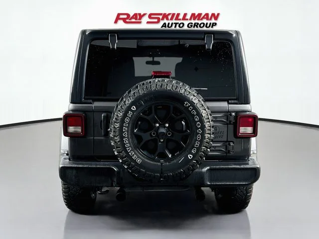 Used 2022 Gray Jeep Unlimited Willys image 6
