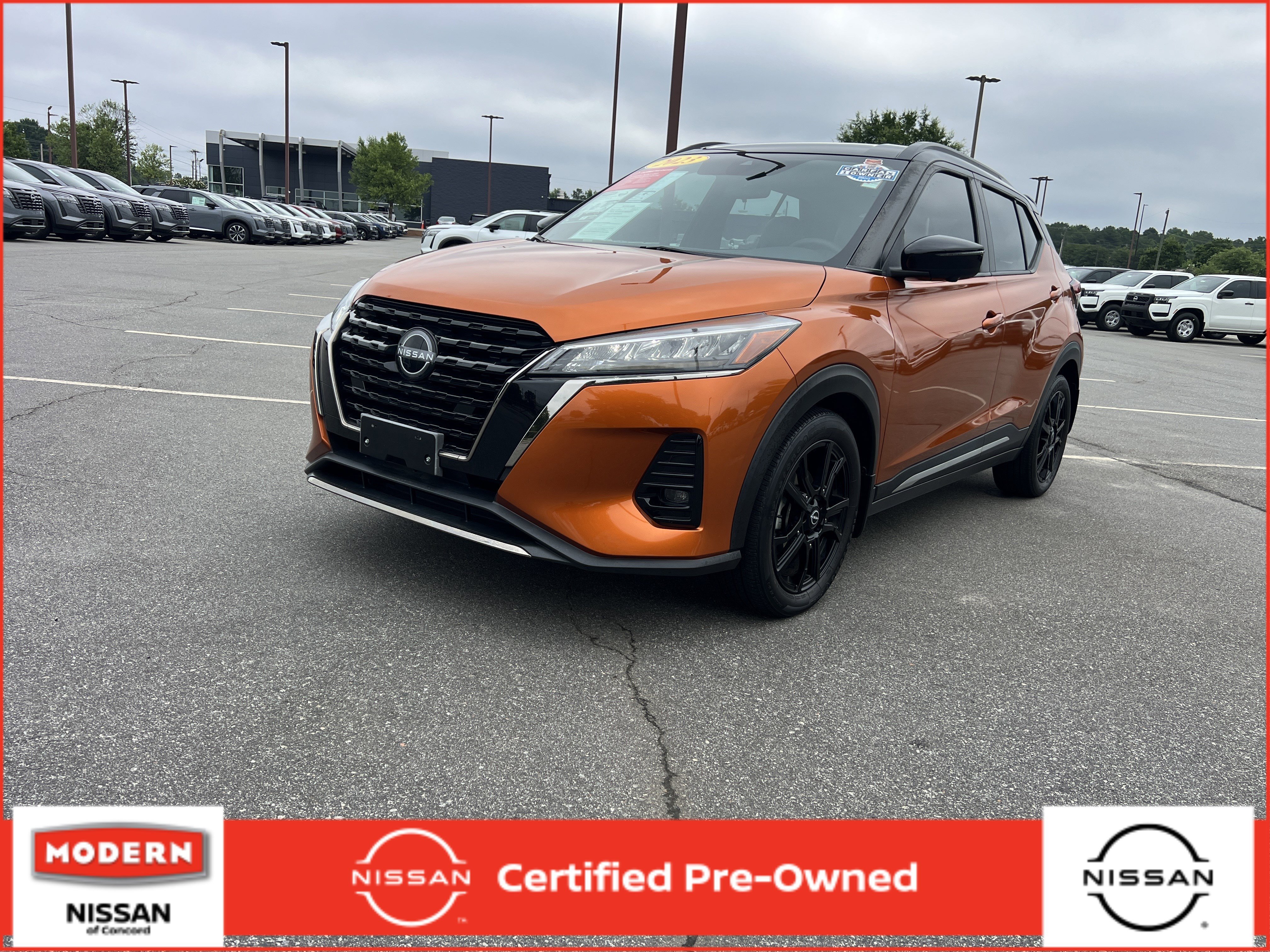 Certified Used 2023 Monarch Orange Metallic/Super Black Nissan SR image 1