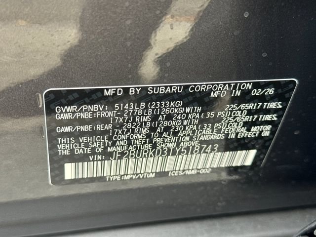 2026 Subaru Outback Wilderness - Photo 34