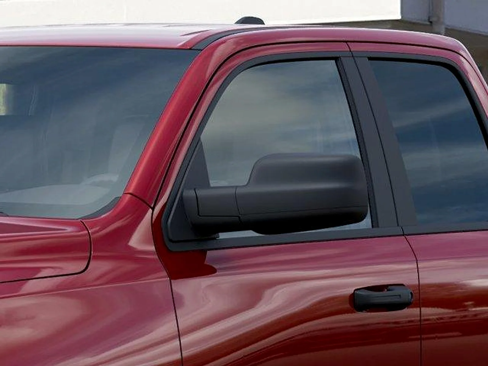 New 2026 Molten Red Pearlcoat RAM Express Quad Cab 4x4 6