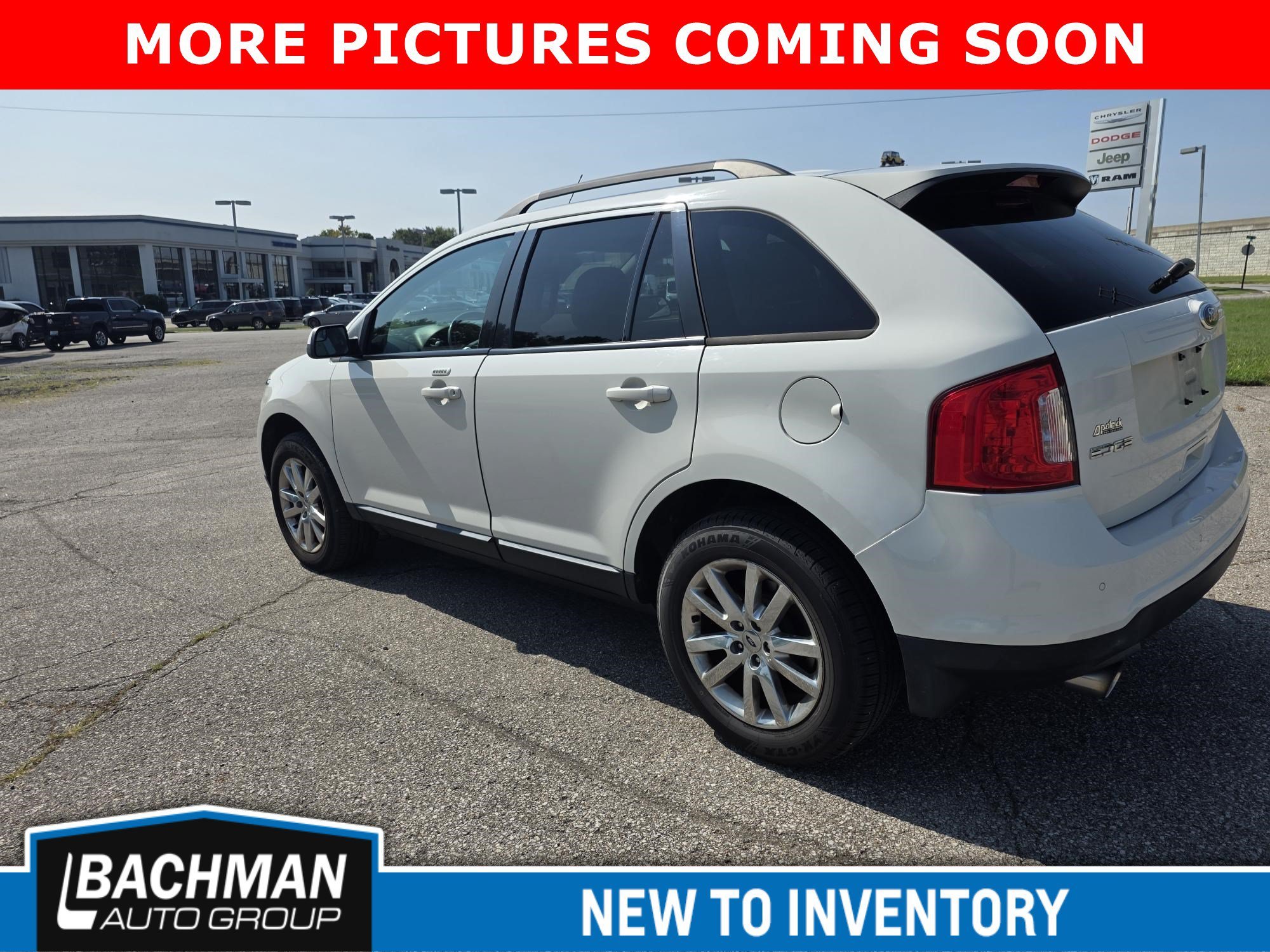 Used 2013 White Platinum Tri-Coat Metallic Ford SEL image 5