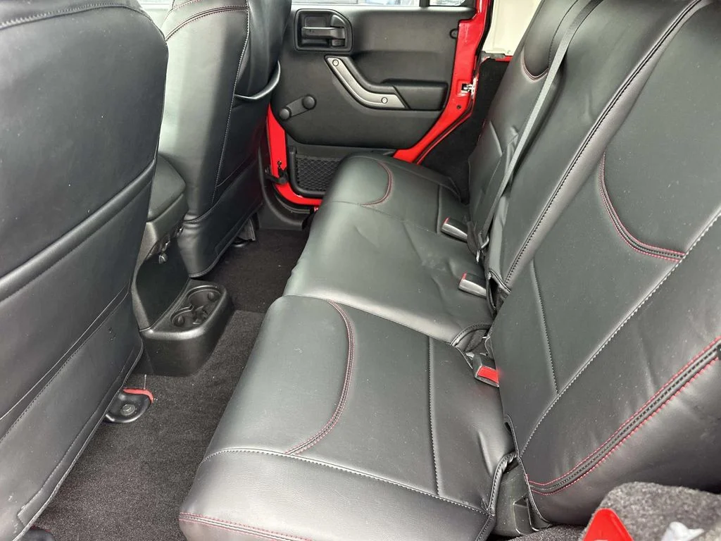 Used 2017 Red Jeep Unlimited Sport image 15
