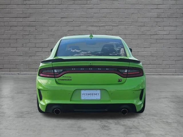 Used 2023 Green Dodge Scat Pack Widebody image 4