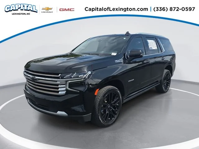 Used 2021 Black Chevrolet High Country image 1