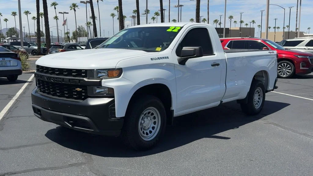 Used 2022 White Chevrolet Work Truck image 5