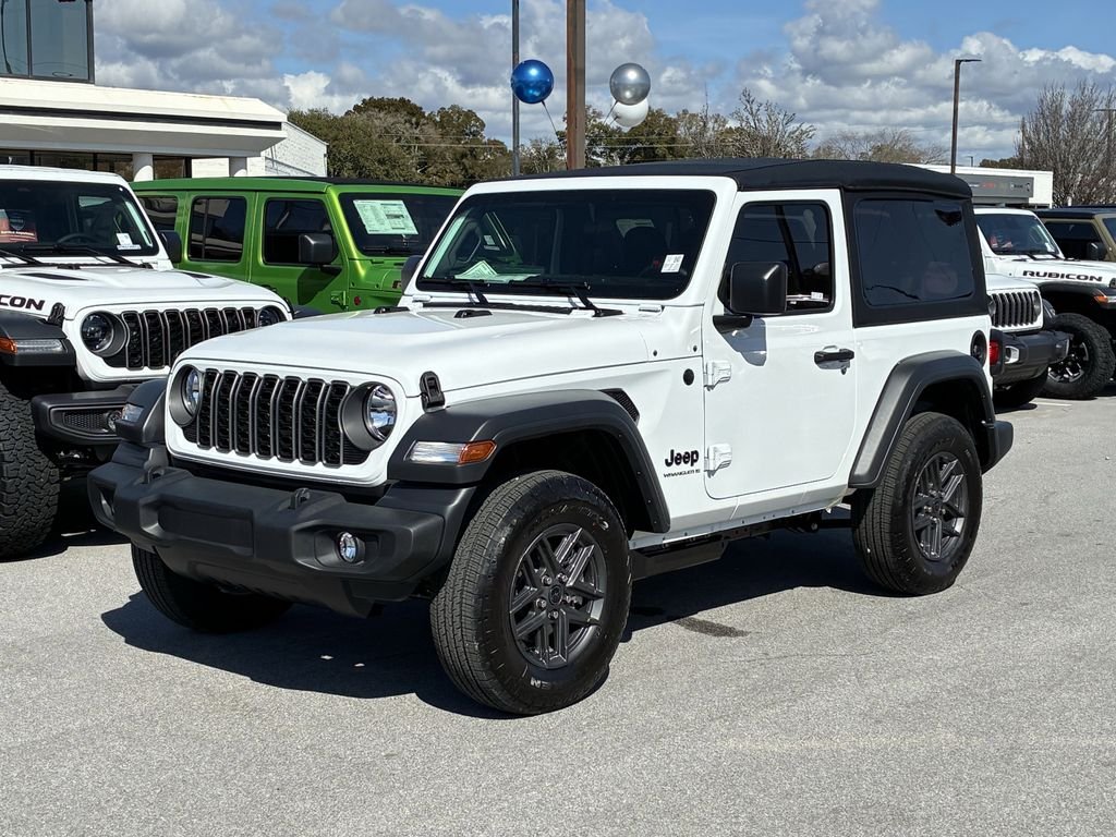 New 2026 Bright White Clear-Coat Exterior Paint Jeep Sport image 9