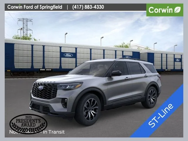 New 2026 Carbonized Gray Metallic Ford ST-Line image 1