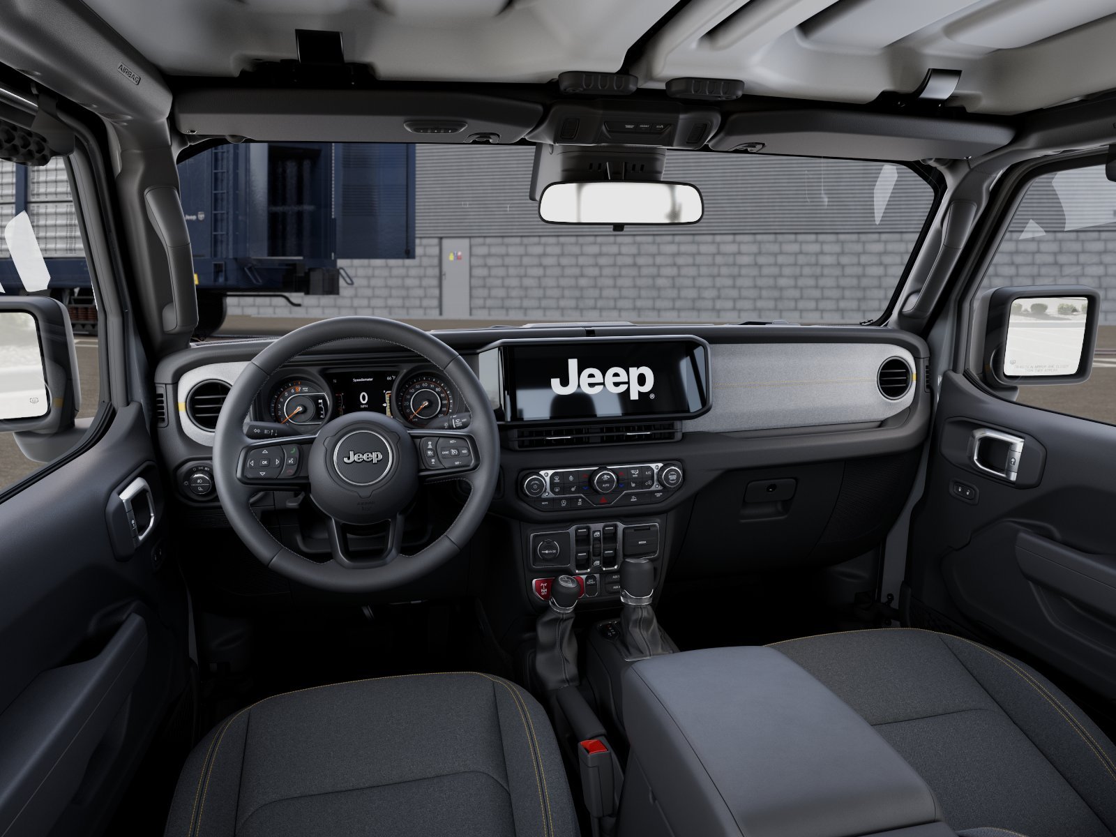 New 2026 Bright White Clear-Coat Exterior Paint Jeep Willys image 8