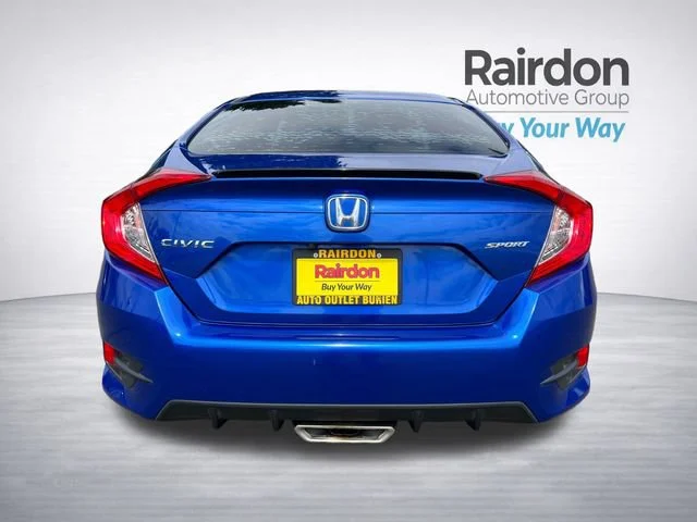 Used 2020 Aegean Blue Metallic Honda Sport image 6