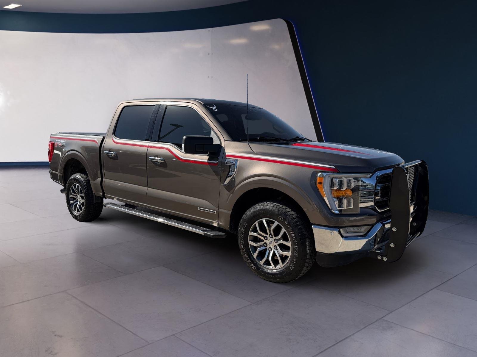 Used 2021 Stone Gray Metallic Ford XLT image 7
