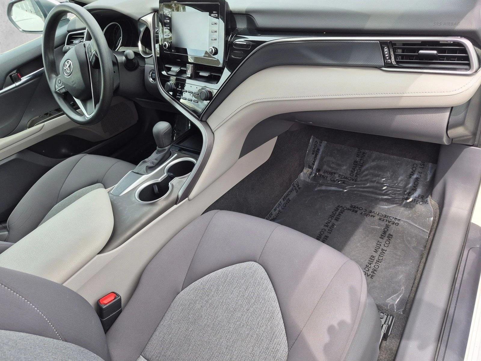 Used 2021 Super White Toyota LE image 20
