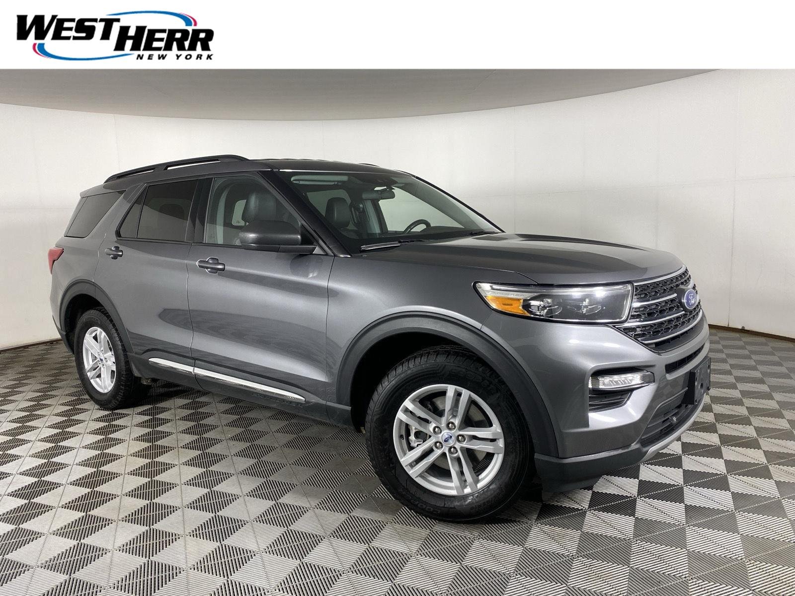 Used 2023 Carbonized Gray Ford XLT image 1