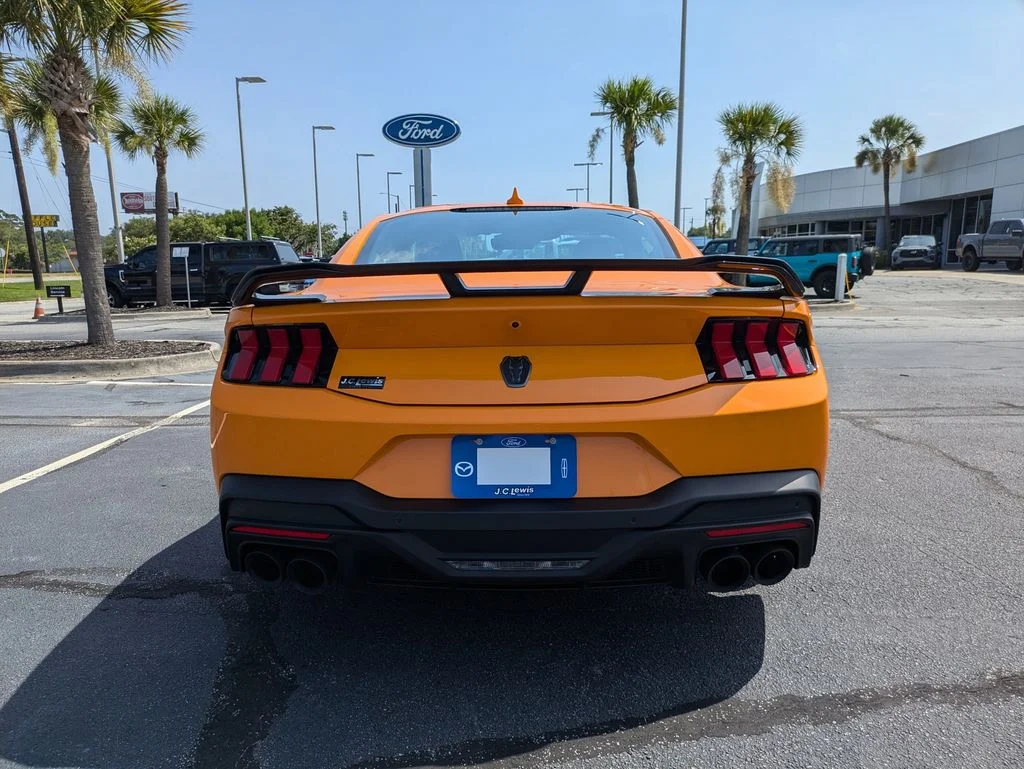 New 2026 Orange Fury Metallic Tri-coat Ford Dark Horse image 5