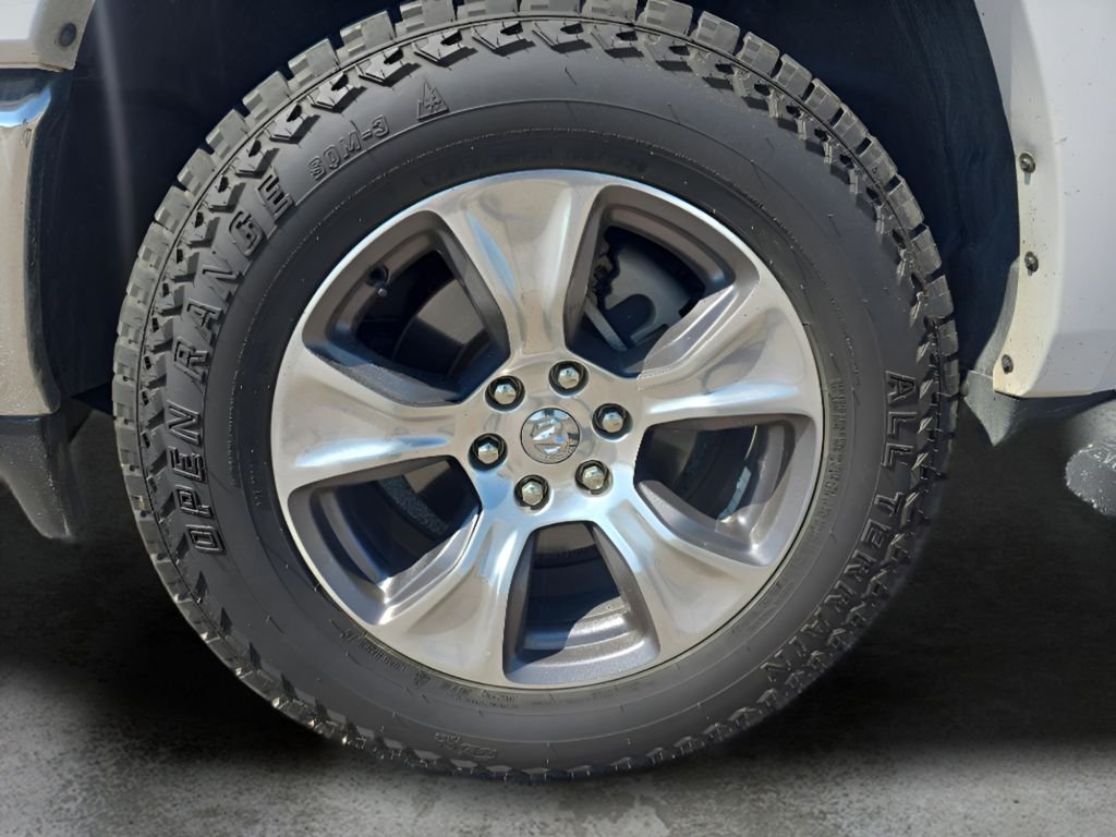 Used 2020 Bright White Clearcoat Ram Laramie image 9