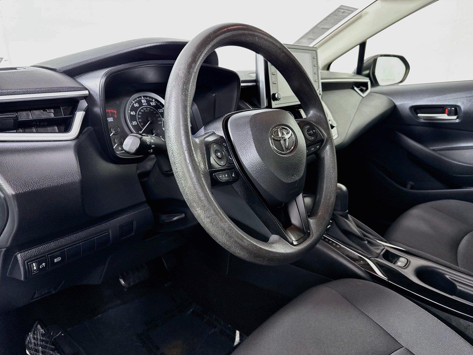 Used 2020 Celestite Gray Metallic Toyota LE image 4