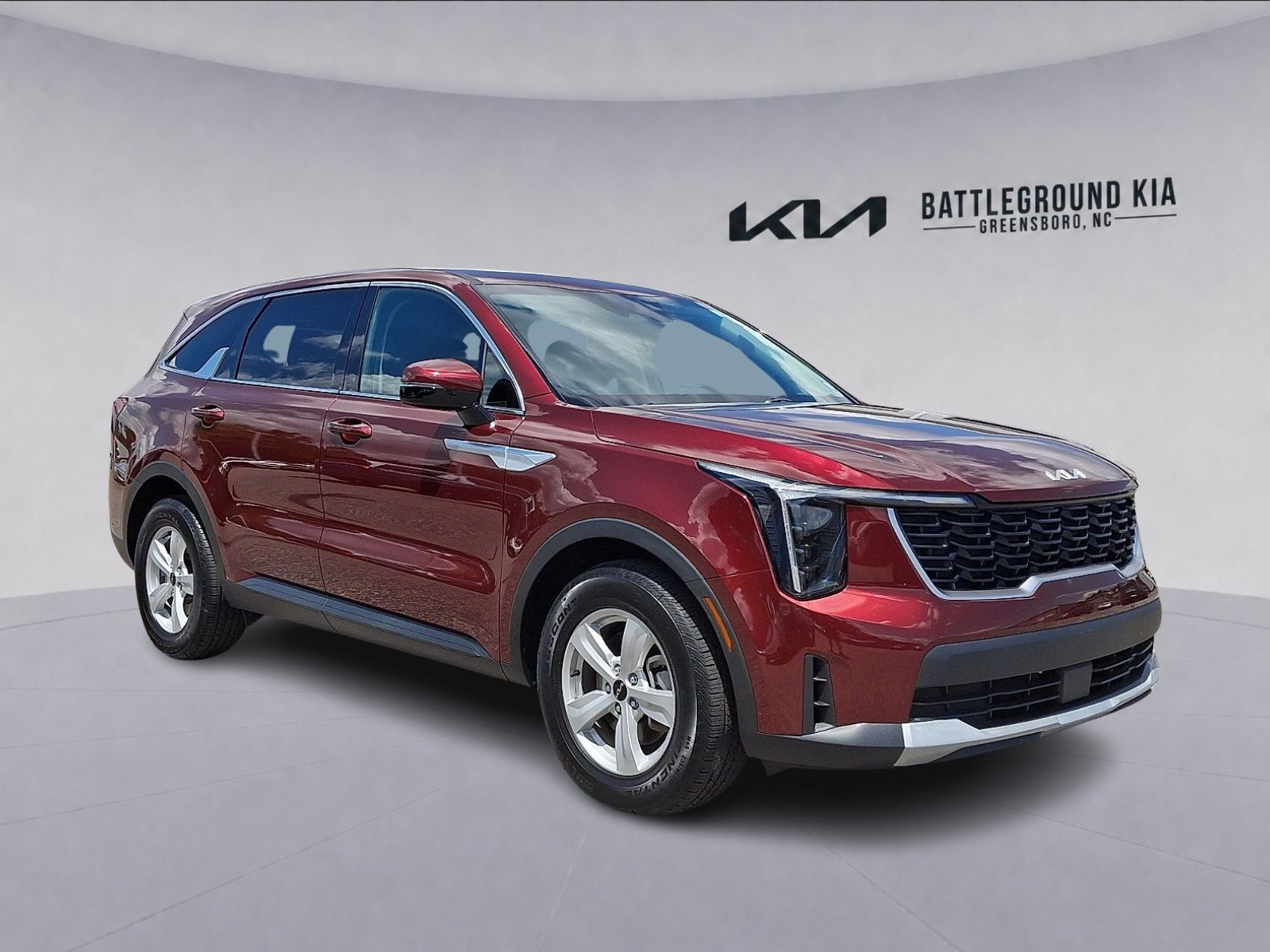Used 2024 Dawning Red Kia LX image 1