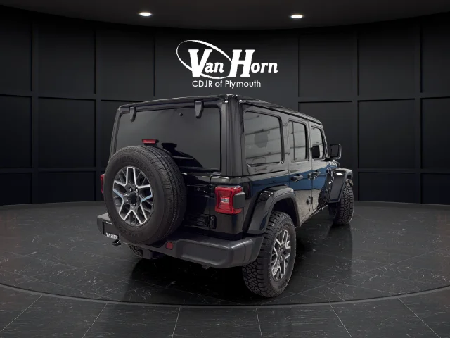 Used 2024 Black Clearcoat Jeep Sahara image 7