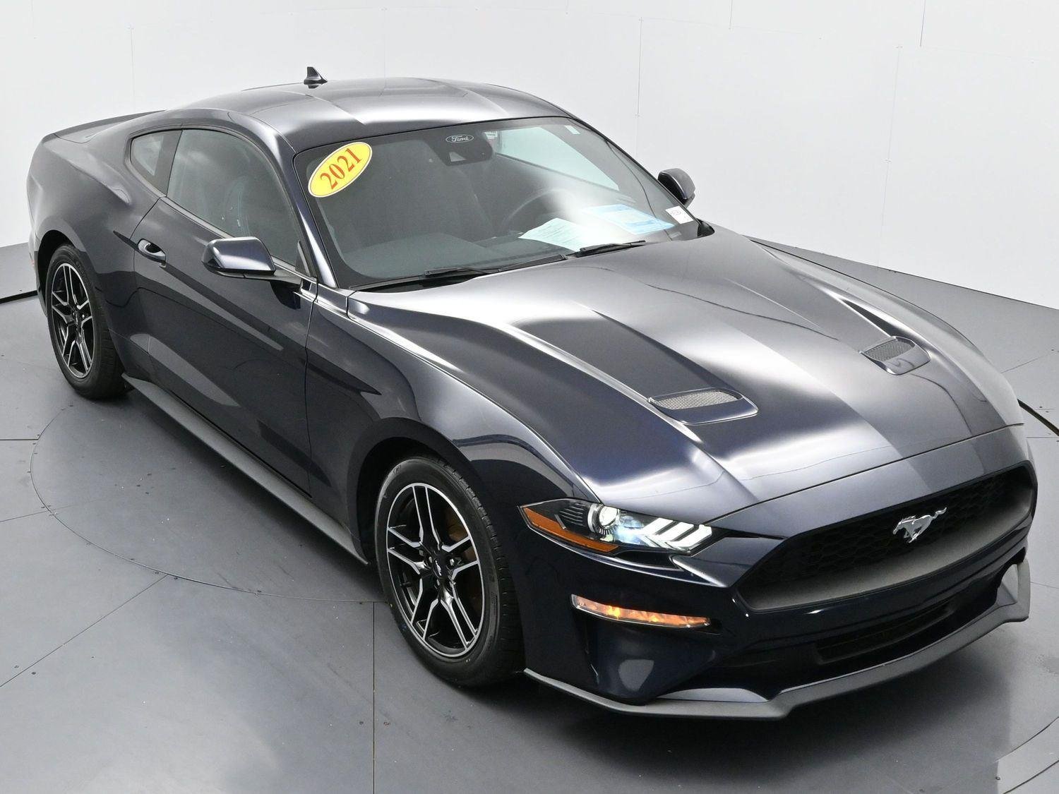 Used 2021 Antimatter Blue Ford EcoBoost image 33