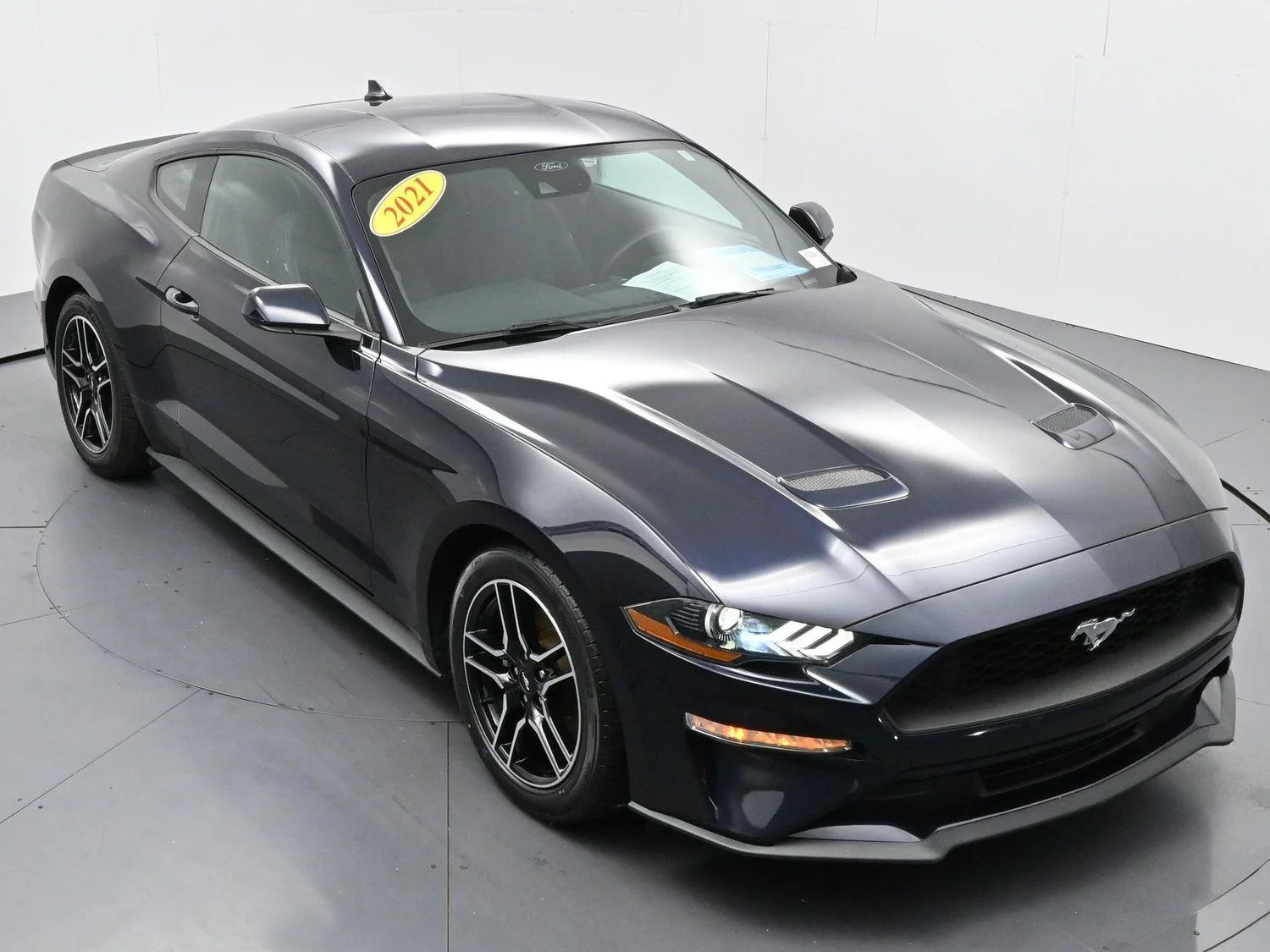 Used 2021 Antimatter Blue Ford EcoBoost image 33
