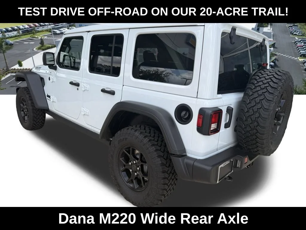 New 2026 Bright White Clear-Coat Exterior Paint Jeep Willys image 6