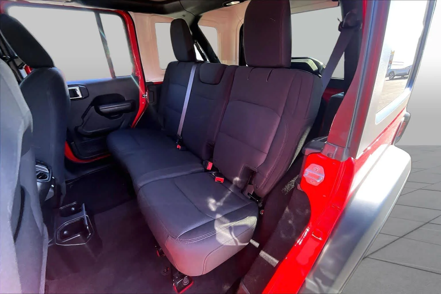 Used 2018 Firecracker Red Clearcoat Jeep Sport S image 18