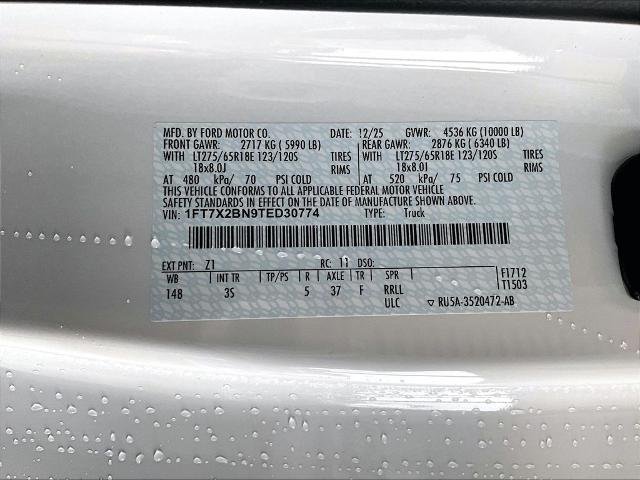 New 2026 Oxford White Ford XLT image 34