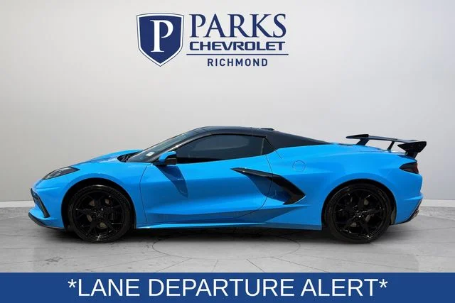 Used 2021 Blue Chevrolet Stingray image 4