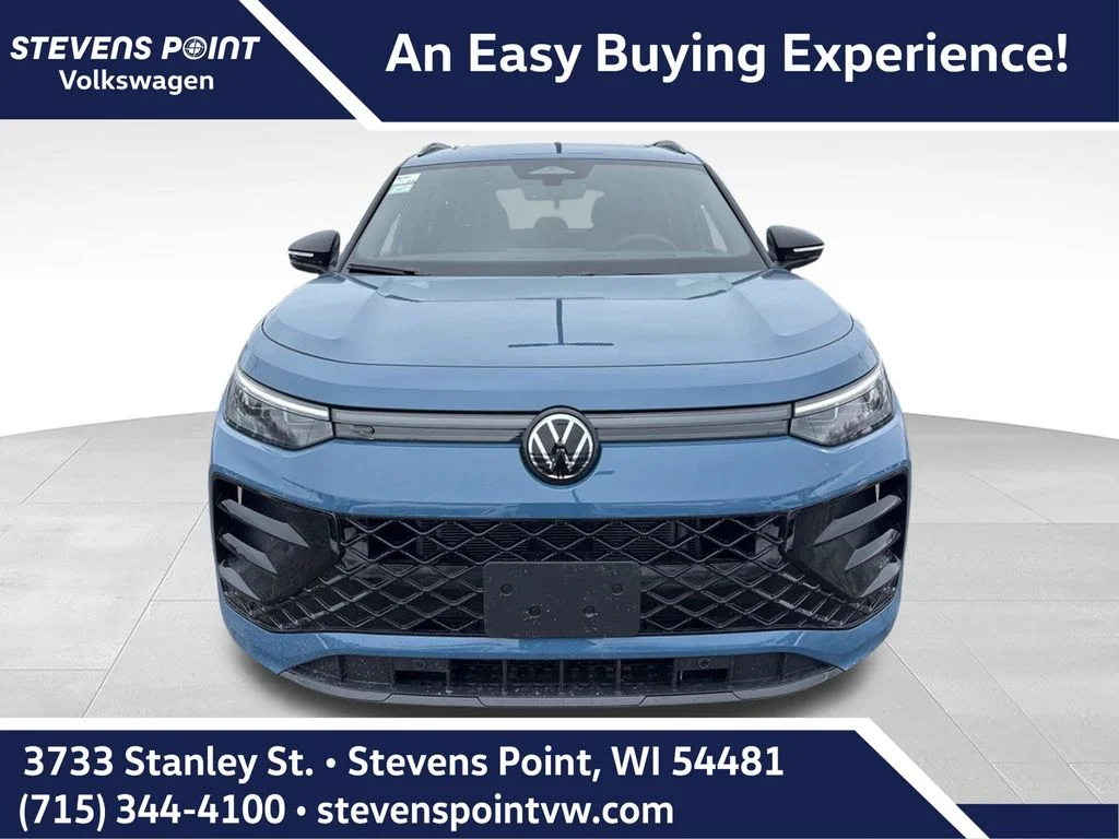 New 2026 Monterey Blue Pearl Volkswagen 2.0T SE R-Line Black image 8