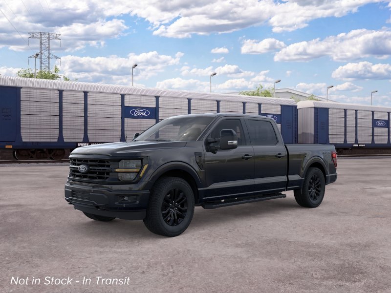 New 2026 Agate Black Metallic Ford XLT image 1