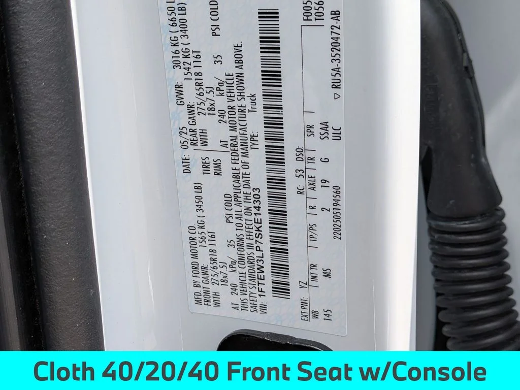 Used 2025 White Ford XLT image 31