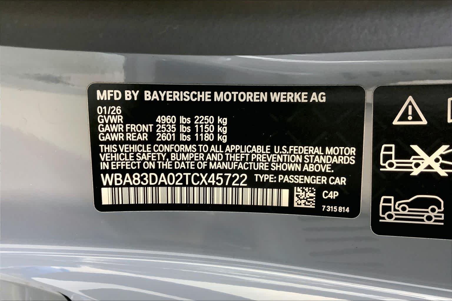 Used 2026 Brooklyn Grey Metallic BMW M440i xDrive image 36