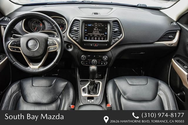 Used 2017 Black Jeep Limited image 12
