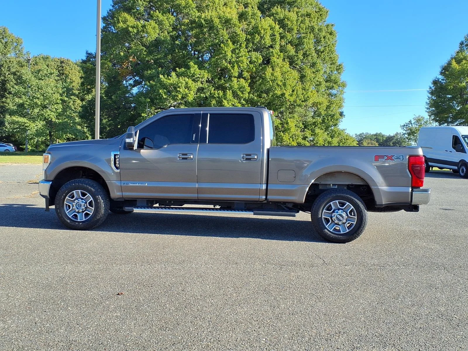 Used 2021 Stone Gray Metallic Ford LARIAT image 3