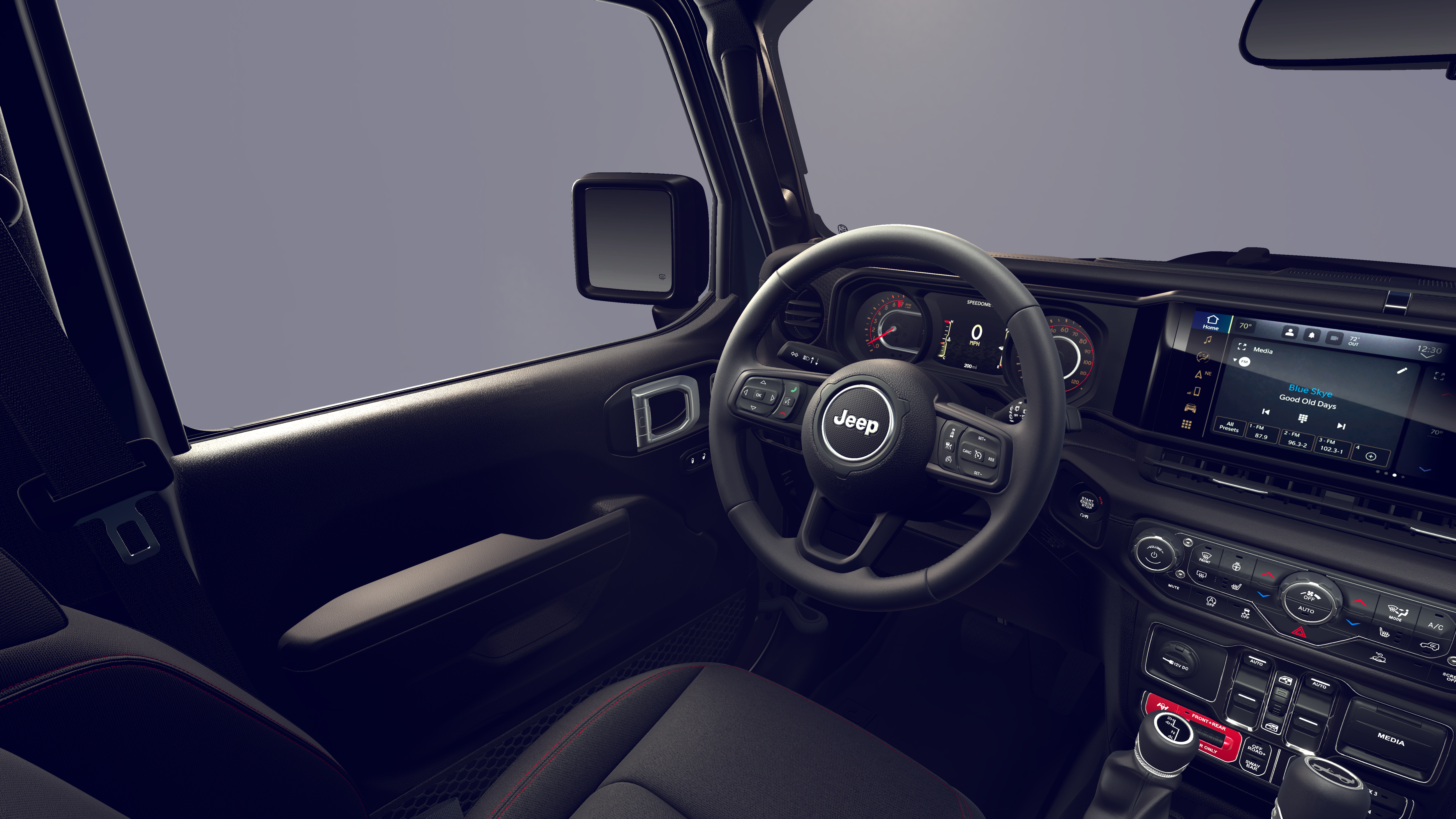 New 2026 Bright White Clear-Coat Exterior Paint Jeep Rubicon image 20