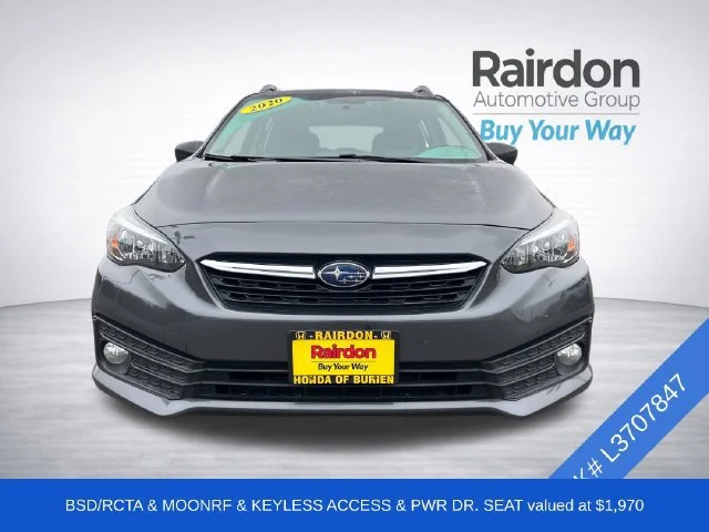 Used 2020 Subaru Impreza Premium with VIN 4S3GTAD61L3707847 for sale in Burien, WA