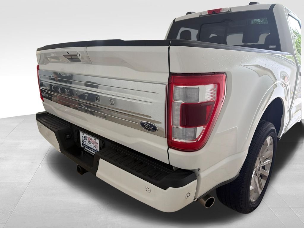 Used 2023 White Metallic Ford Limited image 38