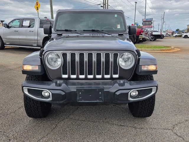 Used 2021 Gray Jeep Unlimited Sahara image 2
