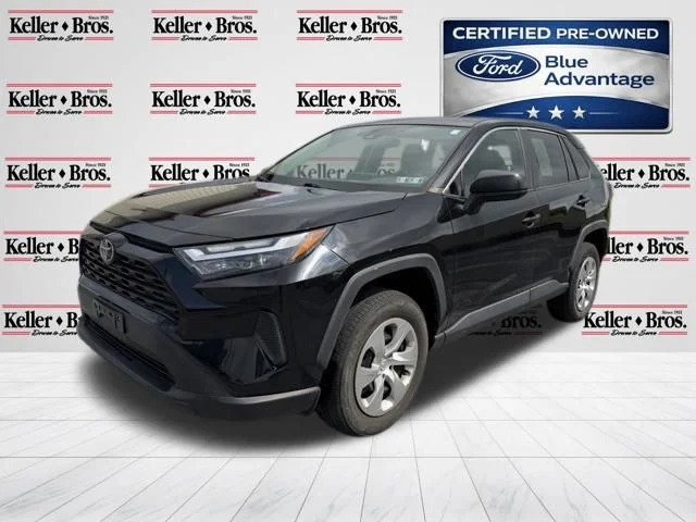 Used 2023 Midnight Black Metallic Toyota LE image 3
