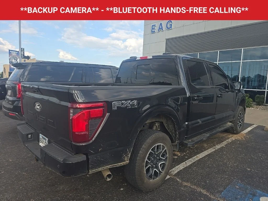 Used 2024 Agate Black Metallic Ford XLT image 5