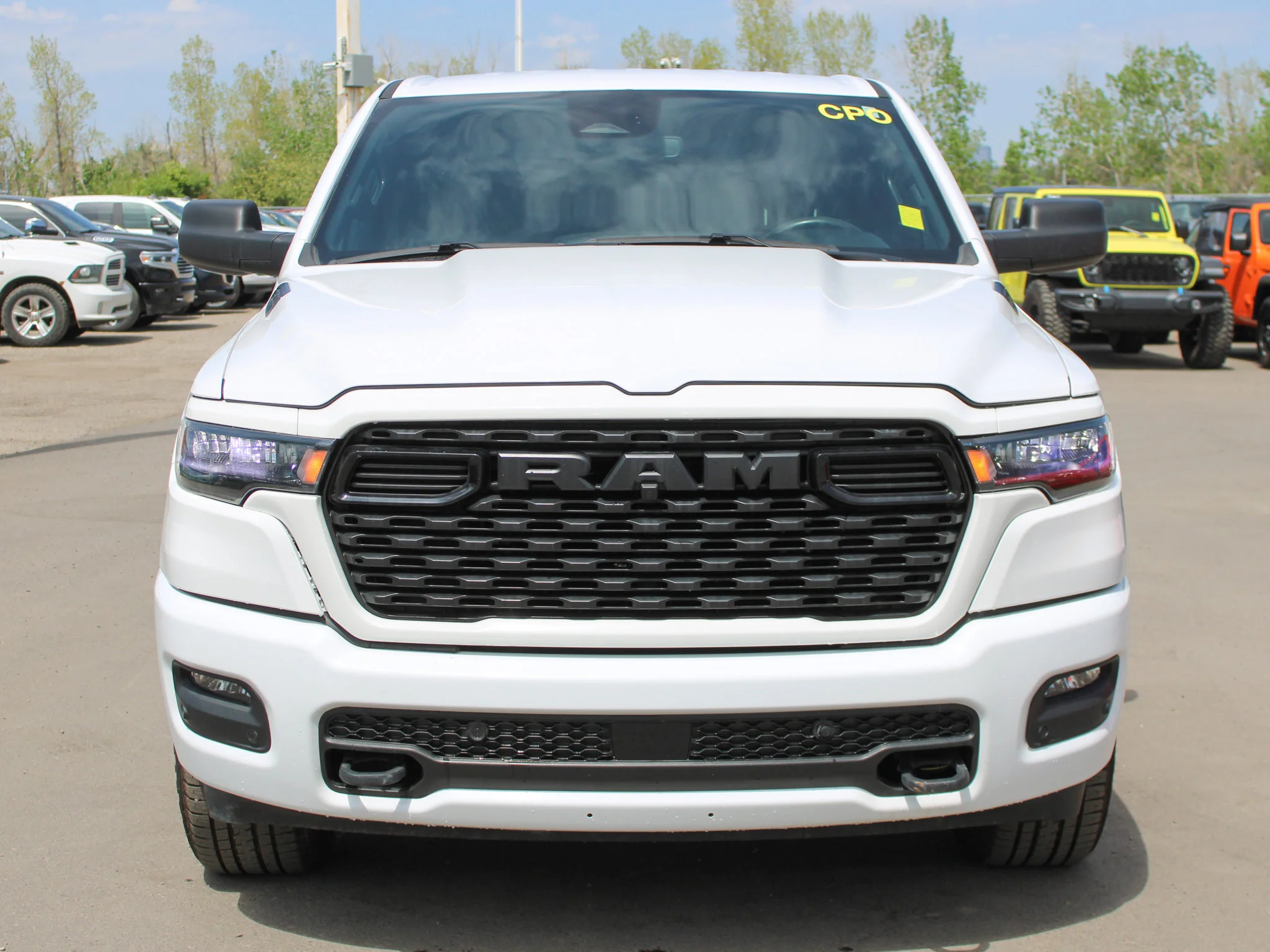 Certified Used 2025 White RAM Tradesman * Adaptive Cruise | Protection Group | Sport Appearance | 3M PPF | Apple CarPlay image 10