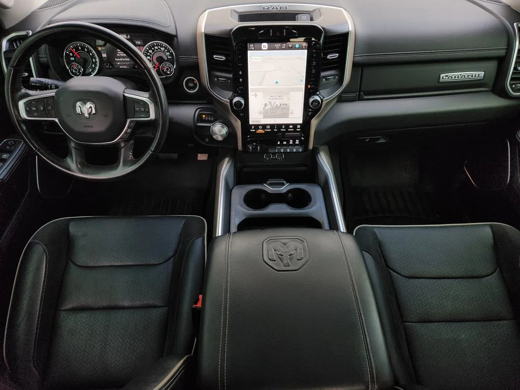 Used 2022 Hydro Blue Pearlcoat Ram Laramie image 28