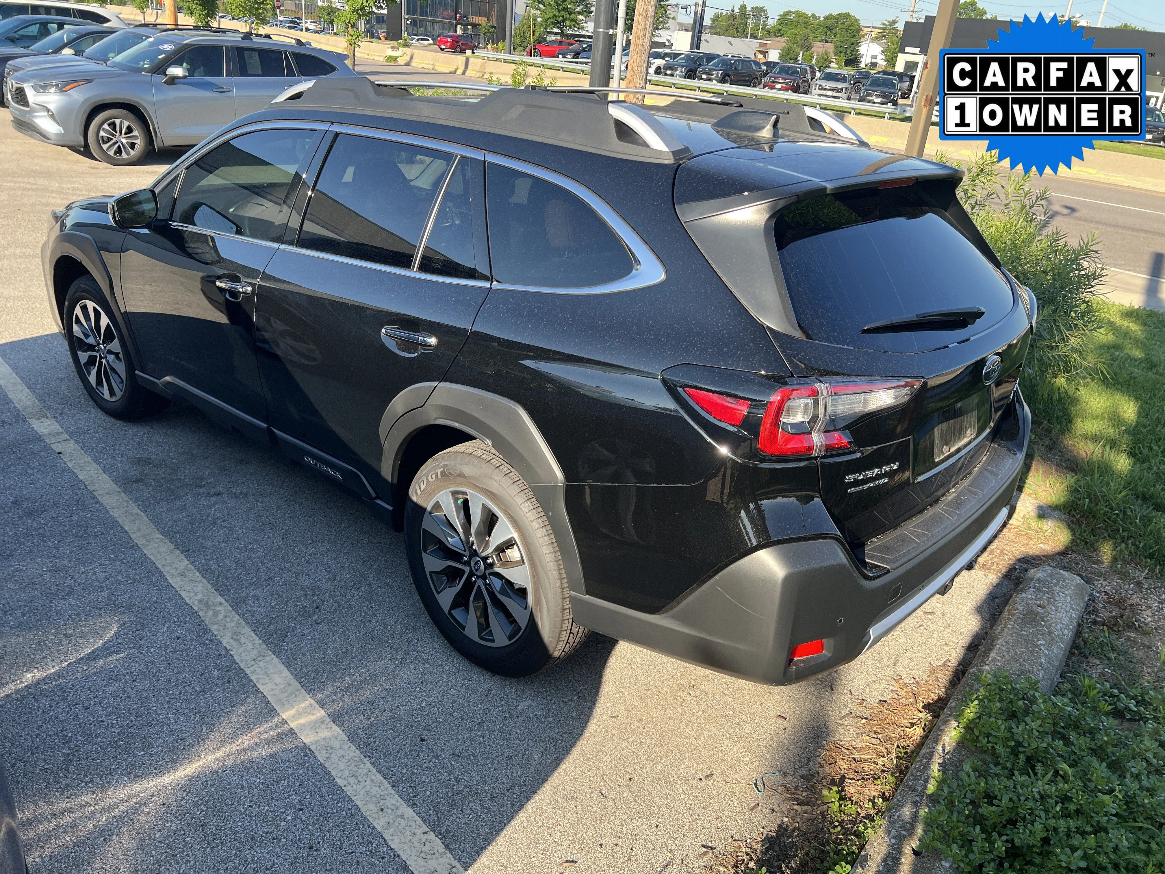 Used 2025 Crystal Black Silica Subaru Touring XT image 3