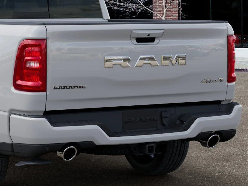 New 2026 Bright White Clear-Coat Exterior Paint RAM Laramie image 13